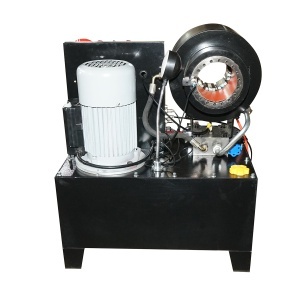 Masina de sertizat furtunuri hidraulice fi 6-51mm 3kW, 220V cu schimbare rapida Breckner Germany - Img 2