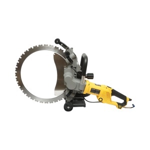 Masina de taiat beton electrica 5000W, 220V, disc inelar diamantat 500mm, adancime 390mm, pompa apa automata 20 L/min Breckner Germany