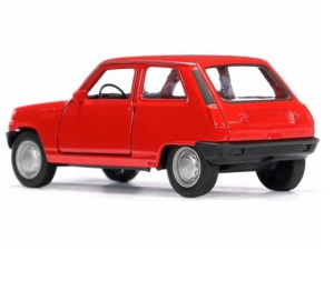 Masina jucarie metalica Renault 5 rosu 1:34 - Img 3