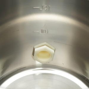 Maturator gradat din inox cu capac pentru miere de albine 30kg - Img 4