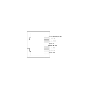 Microfon CRT cu mufa RJ45 pentru statia radio CRT MICRON UV - Img 2