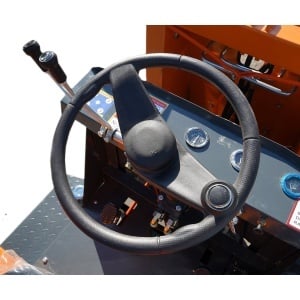 Mini incarcator frontal articulat 1.1T 4x4, motor diesel 57CP, capacitate ridicare 700kg, latime cupa 1300mm THOR - Img 8