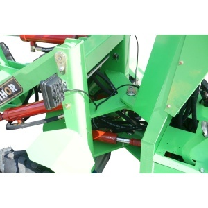 Mini incarcator frontal electric articulat 4x4, 2 motoare brushless 2200W, baterie 60V/70Ah, capacitate ridicare 400kg, latime cupa 1000mm THOR - Img 12