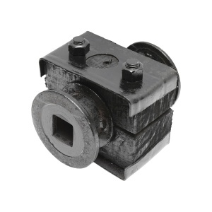 Mosor cu lagar lemn complet patrat 32mm - Img 3