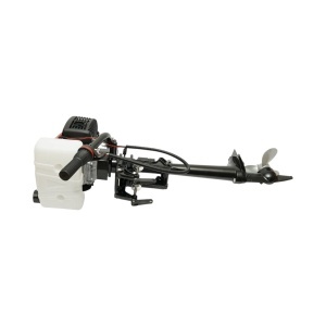 Motor barca pe benzina 1.5kW(2CP), 4 timpi, 53cc, turatie 6500rpm, racire cu aer, CDI, pornire manuala, elice 3 pale, capacitate rezervor 1.2L THOR - Img 8