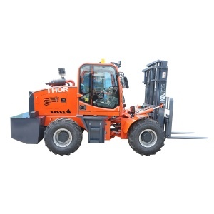 Motostivuitor 3.5T 4x4 OFF ROAD, motor diesel 52CP (38kW), inaltime ridicare 3m, roti 23.5/70-16 THOR - Img 5
