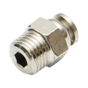Mufa rapida dreapta metalica 6mm filet exterior 1/4 inch - Img 3