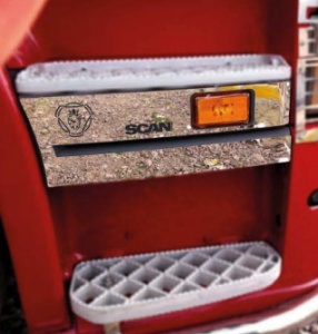 Ornament scara cromat SCANIA R CAB 2004-2013