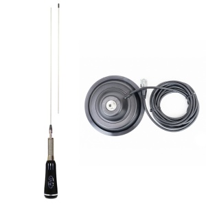 Pachet Antena CB PNI Led 2000 lungime 90 cm si baza magnetica PNI 145/PL - Img 6