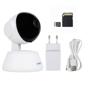 Pachet Camera supraveghere video PNI IP720LR, 1080P, 2MP, IP, P2P, PTZ si card de memorie microSD PNI 128GB inclus - Img 6