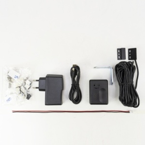 Pachet Kit automatizare porti batante PNI MAB300, 2 motoare 40W, lungime poarta 2 x 2.5m, 200kg si releu smart PNI SmartHome RG120, app Tuya - Img 4