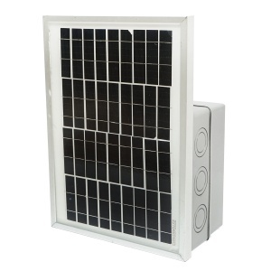 Panou solar 12W 255x355x20mm cu baterie 12V/7Ah Breckner Germany