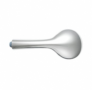 Para de dus baie rotunda, 5 functii, crom lucios, plastic 105x240mm - Img 3