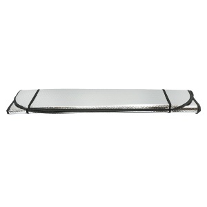 Parasolar parbriz auto 140x70cm folie de aluminiu si ventuze de fixare Breckner Germany - Img 2