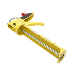 Pistol tub silicon profesional 225mm, cutter integrat, tija cu ac si carlig agatare Crownman - Img 4