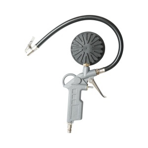 Pistol umflat roti cu furtun si manometru mecanic 0-16 bar Breckner Germany - Img 2
