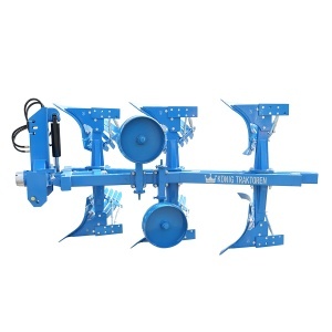 Plug agricol cu 3 trupite si cormane crestate reversibil hidraulic Konig Traktoren - Img 2