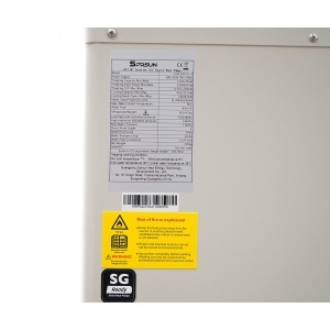 Pompa de caldura aer-apa monobloc 35kW, 380V, 55°C IPX4 SPRSUN - Img 7