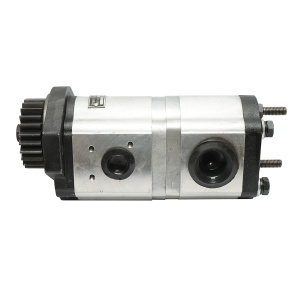 Pompa hidraulica dubla John Deere cod OEM RE223233, B67475, RE227447 - Img 3
