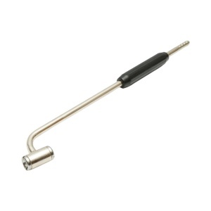 Prelungitor umflat roti cu cap dublu 210mm, racord furtun 8mm, otel cromat Breckner Germany