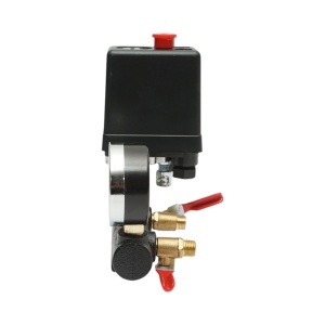 Presostat complet cu manometru 220V, 15A, presiune maxima 12 bar pentru compersor aer DISGM62, DISGM63, DISGM66 - Img 4
