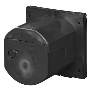 Priza CEE incorporat neagra cu capac 105 x 105 mm - Img 3