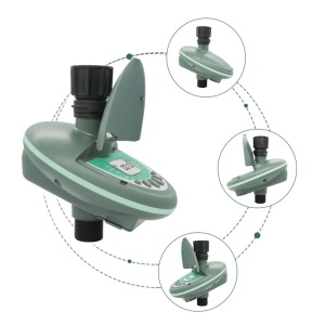 Programator pentru irigare PNI BX-6606, digital, 0.8MPa, capac protectie, verde - Img 5