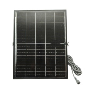 Proiector LED 400W, 6500K cu panou solar bifacial 40W, baterie LiFePO4 20000mAh si telecomanda IP66 Breckner Germany - Img 7