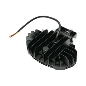 Proiector oval LED cu DRL 17W, 9-36V, 47 LED-uri, alb-galben, carcasa aluminiu 141x106x38mm IP67 Breckner Germany - Img 6