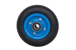 Roata carucior - mare - cauciuc brut striat - rulment - 250-4 (8")