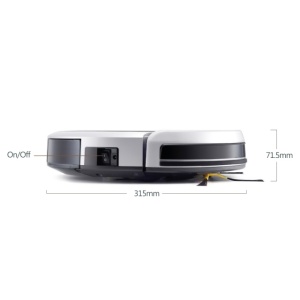 Robot aspirator inteligent PNI SafeHome Cleaner PTV35 WiFi, 30W, control si programare din aplicatia dedicata Tuya Smart, integrare in scenarii si automatizari smart cu alte produse compatibile Tuya