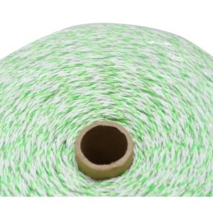Rola fir verde fluorescent-alb fi 2.5mm 3x0.2mm SS, 1x0.25mm Cu, 1000m gard electric Breckner Germany - Img 4