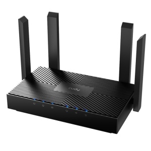 Router Wi-Fi PNI WR3000, LAN/WAN, Wi-Fi 6, Mesh Wi-Fi Router, 802.11ax, 160MHz, MU-MIMO, negru - Img 3