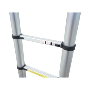 Scara aluminiu telescopica 3.8m, 13 trepte antiderapante, sarcina maxima 150kg Breckner Germany - Img 7