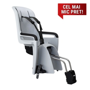 Scaun pentru copii, Thule RideAlong2 Light Grey, cu montare pe bicicleta in spate - Img 6