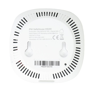 Senzor de calitate a aerului si dioxid de carbon (CO2) PNI SafeHouse HS291 cu Wi-Fi, control din aplicatia Tuya Smart, monitorizare CO2, temperatura, umiditate, afisare data ora, meniu setari, acumula - Img 4