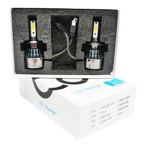 Set 2 becuri LED H7 36W/3800LM C6-H7, 12V, 6500K