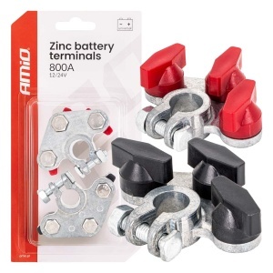 Set 2 borne acumulator zincate Amio