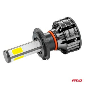 Set 2 buc bec LED H7 COB - Img 5