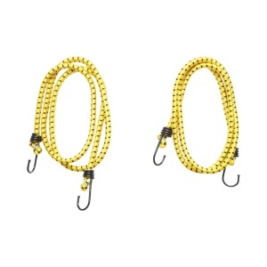 Set 2 corzi elastice cu carlige 8x1200mm pentru ancorare marfa Crownman - Img 1