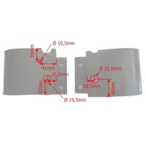Set arc foaie mecanism hidraulic stanga/dreapta pentru Fendt cod OEM 258861030049 - Img 5