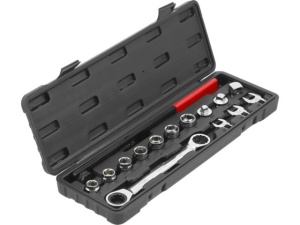 Set cheie cu clichet si accesorii curea 15 piese - Img 3