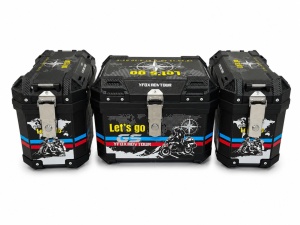 Set Cutii Laterale 36L + Top Case 45L GS
