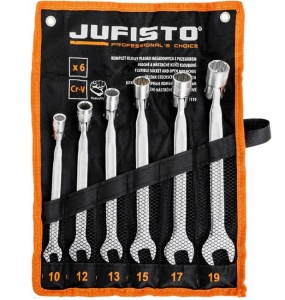 Set de chei fixe, articulație 10-19 mm
