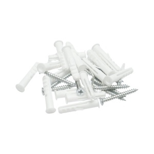 Set diblu universal din plastic alb 8x40mm cu surub 5x40mm 50 buc/set - Img 7