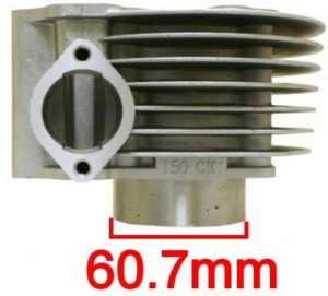 Set motor scuter 4T 150cc GY6 - Img 3