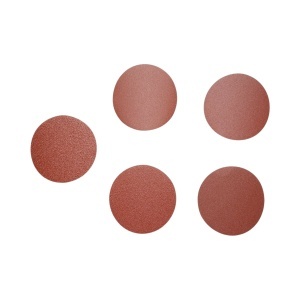Set suport disc slefuire 125mm Velcro, 5 discuri abrazive P80-P240, adaptor M14 pentru polizor unghiular si bormasina Breckner Germany - Img 5