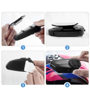 Sistem comunicare moto PNI BTH03 pentru casca inchisa sau deschisa - Img 5
