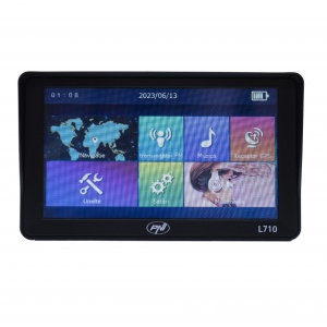 Sistem de navigatie GPS PNI L710 cu parasolar, 7 inch - harta Full Europe inclusa - Img 2