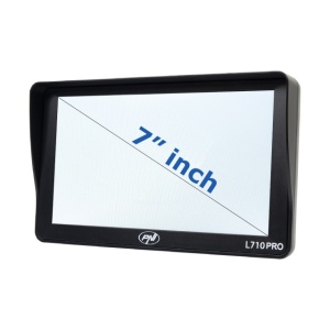 Sistem de navigatie GPS PNI L710 PRO cu parasolar, 7 inch, 800 MHz, 256MB DDR, 16GB memorie interna, FM transmitter, cu doua alimentatoare auto incluse - Img 6